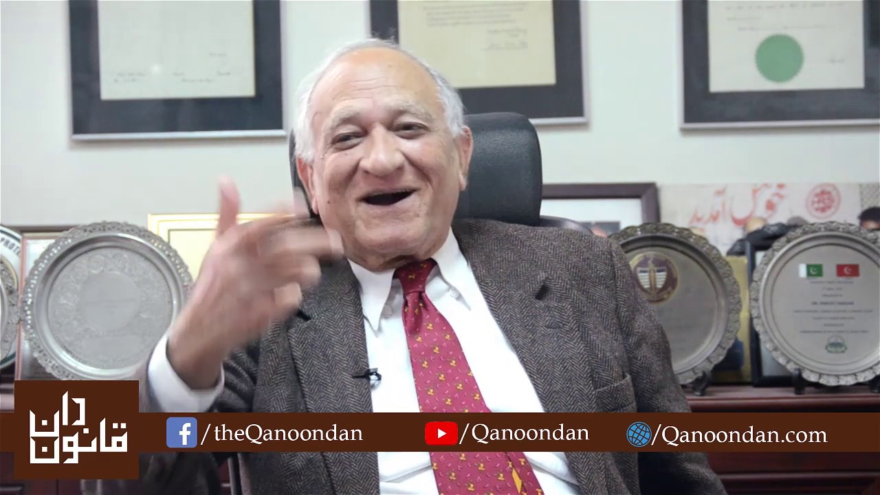 Interview of Dr Parvez Hassan I Senior Advocate Supreme Court I Environmental Law Expert l Qanoondan