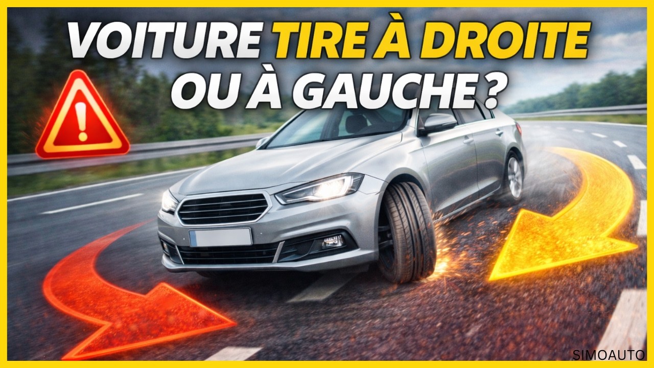 Pourquoi la voiture tire à droite ou à gauche en roulant ? | SIMOAUTO