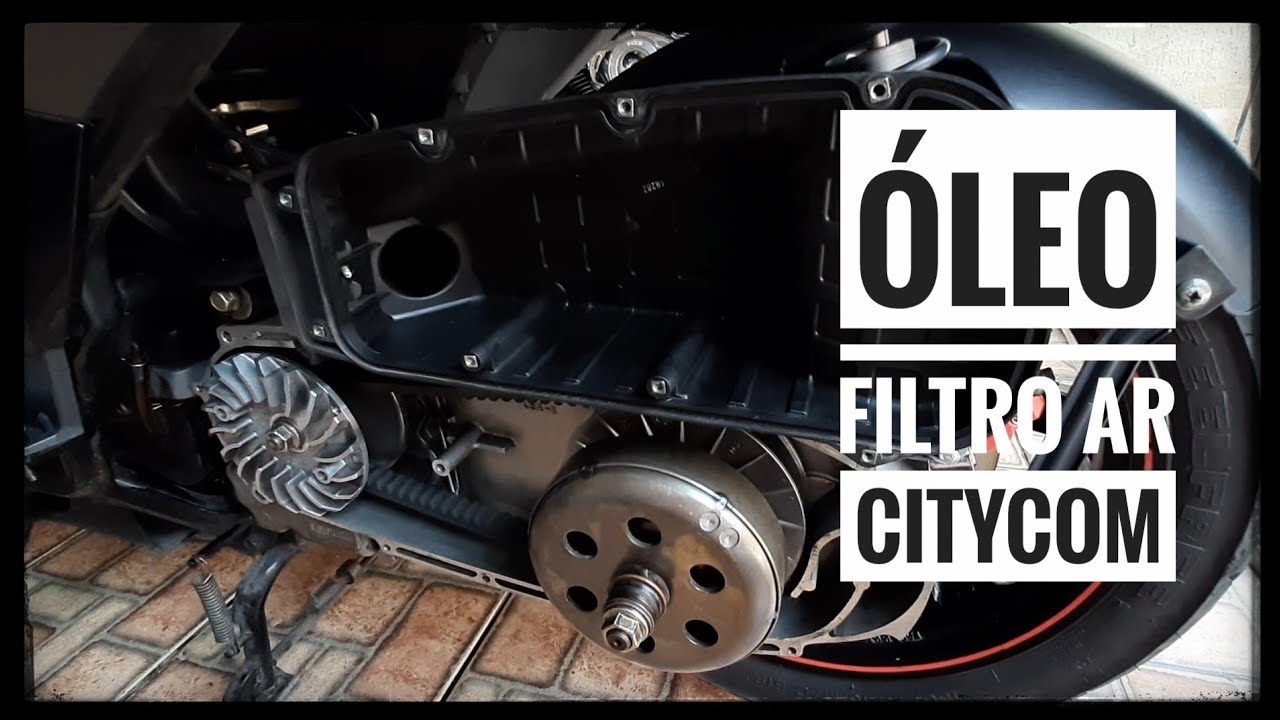 Vazamento de Óleo no Filtro de Ar da Citycom - O QUE FAZER?