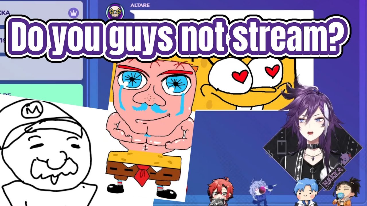 This is why Hakka's Gartic Phone VOD couldn't survive [ Holostars EN ]