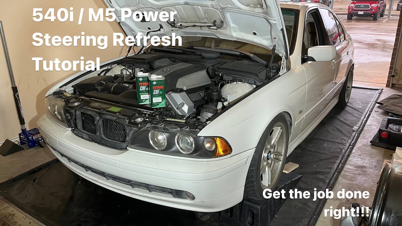 Project ALPIN5 | Full Power Steering Refresh Tutorial | BMW E39 540i/M5 | E38 740i | ALL M62 engines