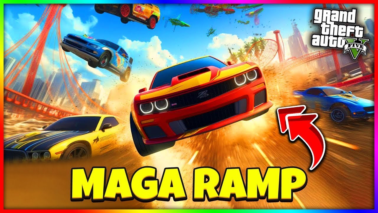 MEGA RAMP IN GTA V TELUGU  #gaming #gtaonline @ShivaGamingBoy1 @TarunamPlayz @Pokerface13