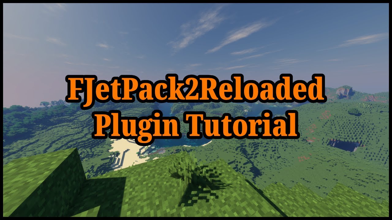 Minecraft FJetPack2Reloaded Plugin Tutorial