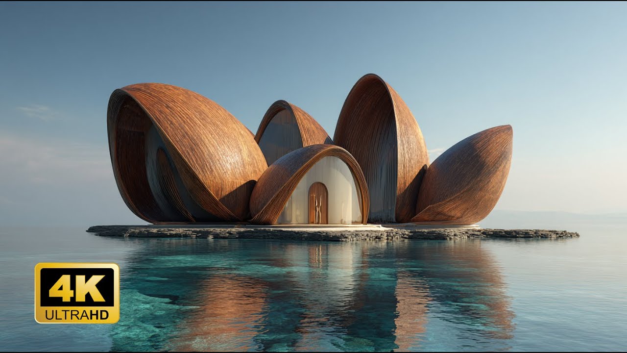 Dates Fruit Palace | Sculptural Cream-Toned Palace on the Sea | Emperor Palaces