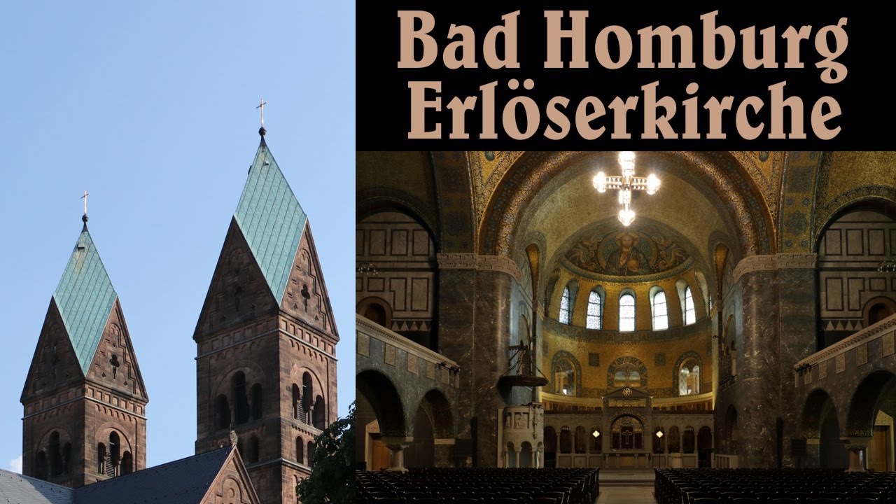 BAD HOMBURG vor der Höhe (HG), Evang. Erlöserkirche - Vollgeläut
