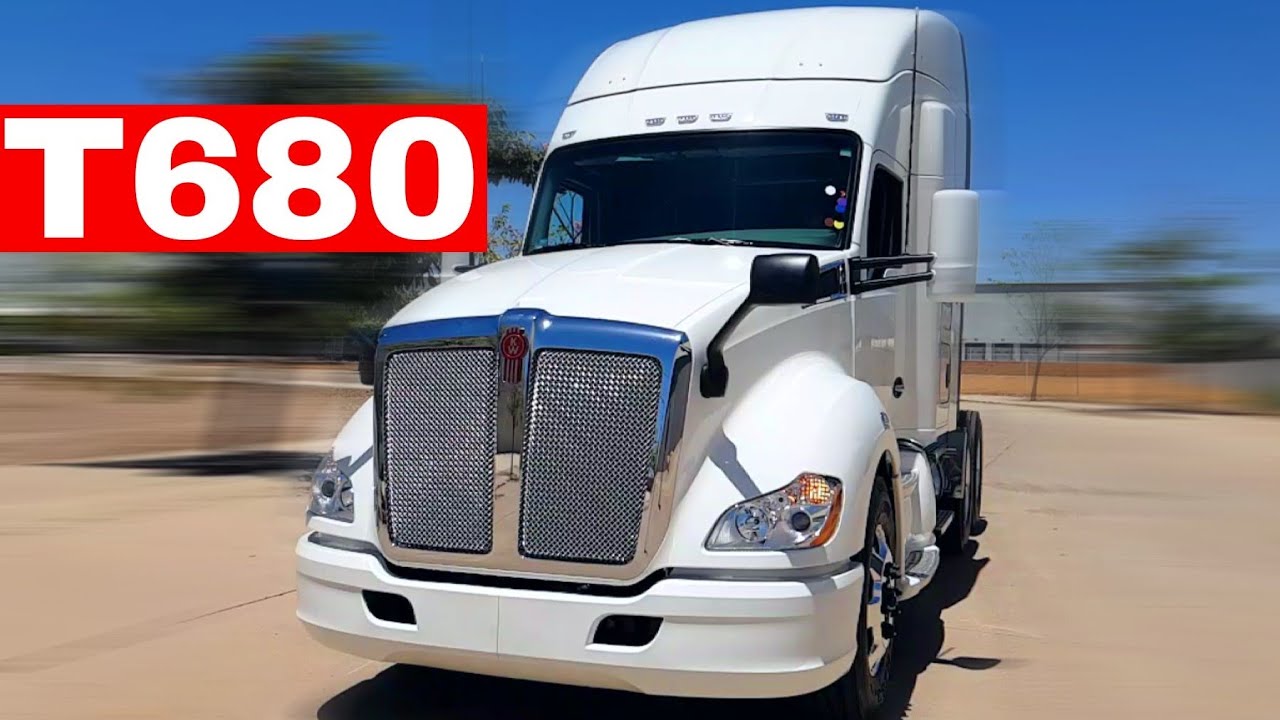 Kenworth T680 2018 Aerodyne - Tractocamion Transporte De Carga Pesada