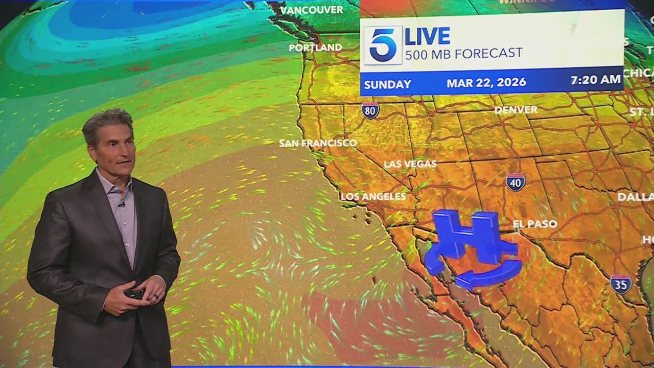 KTLA 5 News Weather Forecast - Friday, March 20, 2026