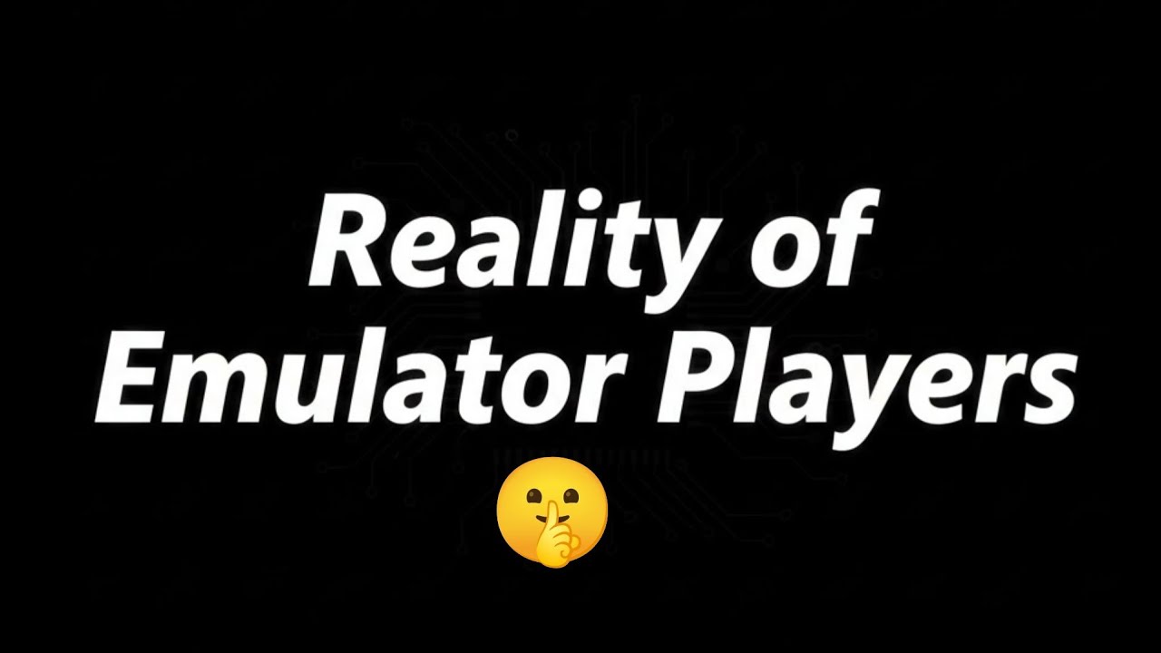 DARK Reality of Free Fire Emulator Players ☠💔!!