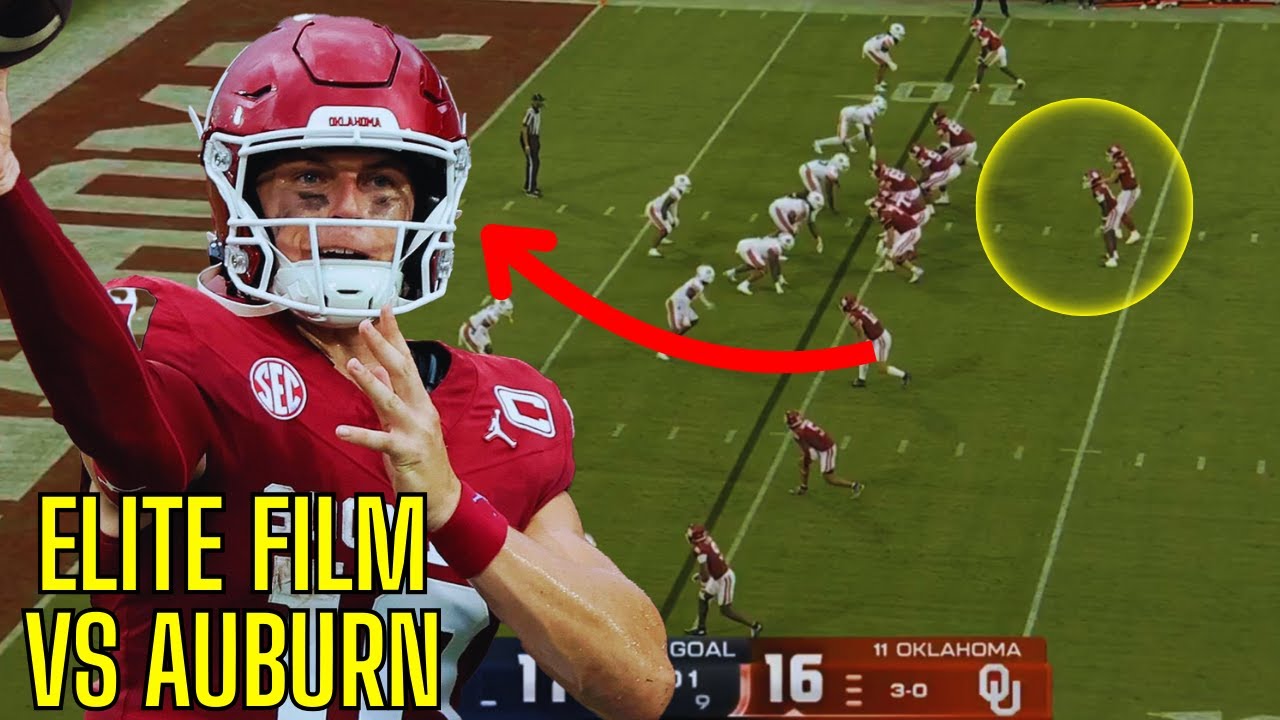John Mateer & The Oklahoma Sooners Have The NCAA Completely TERRIFIED... | Oklahoma vs Auburn |