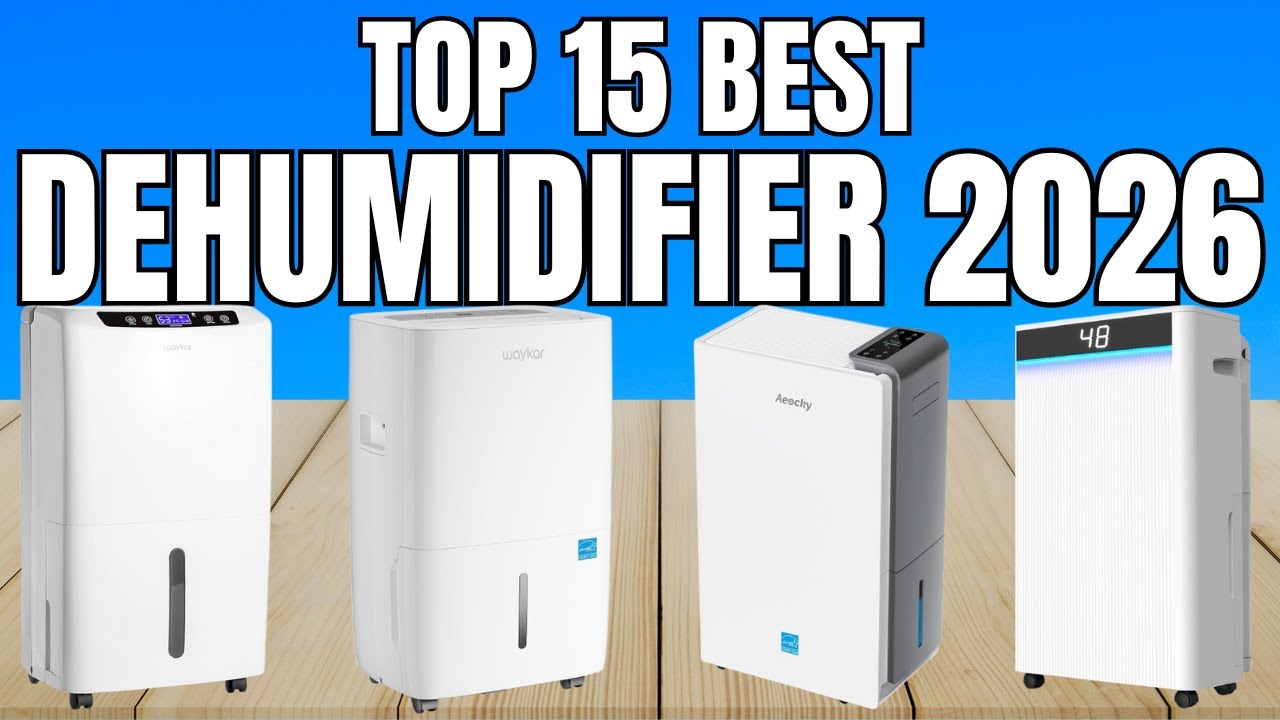 Top 15 Best Dehumidifiers 2026 – Buyer’s Guide & Reviews!