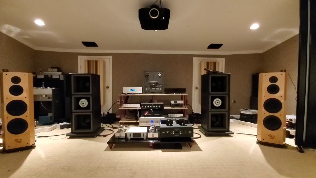 NAT Audio Magnetostat SE, Marchand XM 126, Jeff Rowland 625S2, Analysis Audio Amphitryon.  Demo run