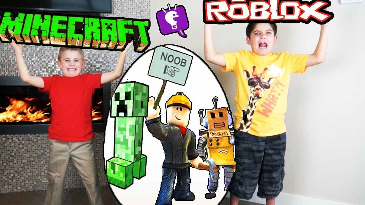 ROBLOX Or MINECRAFT Giant Egg Review! Who's Your Favorite?