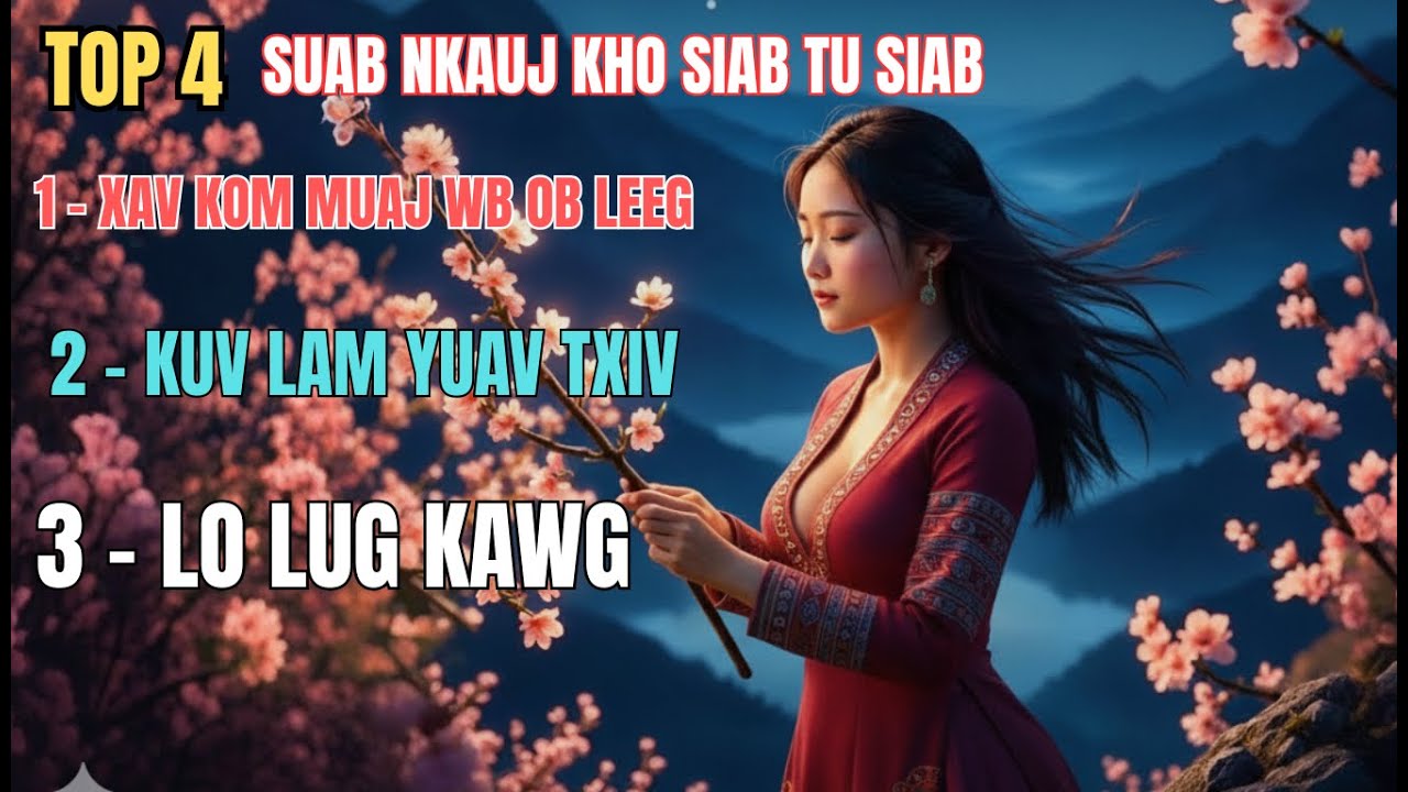 TOP 4 Zaj Suab Nkauj Kho Siab tshaj 