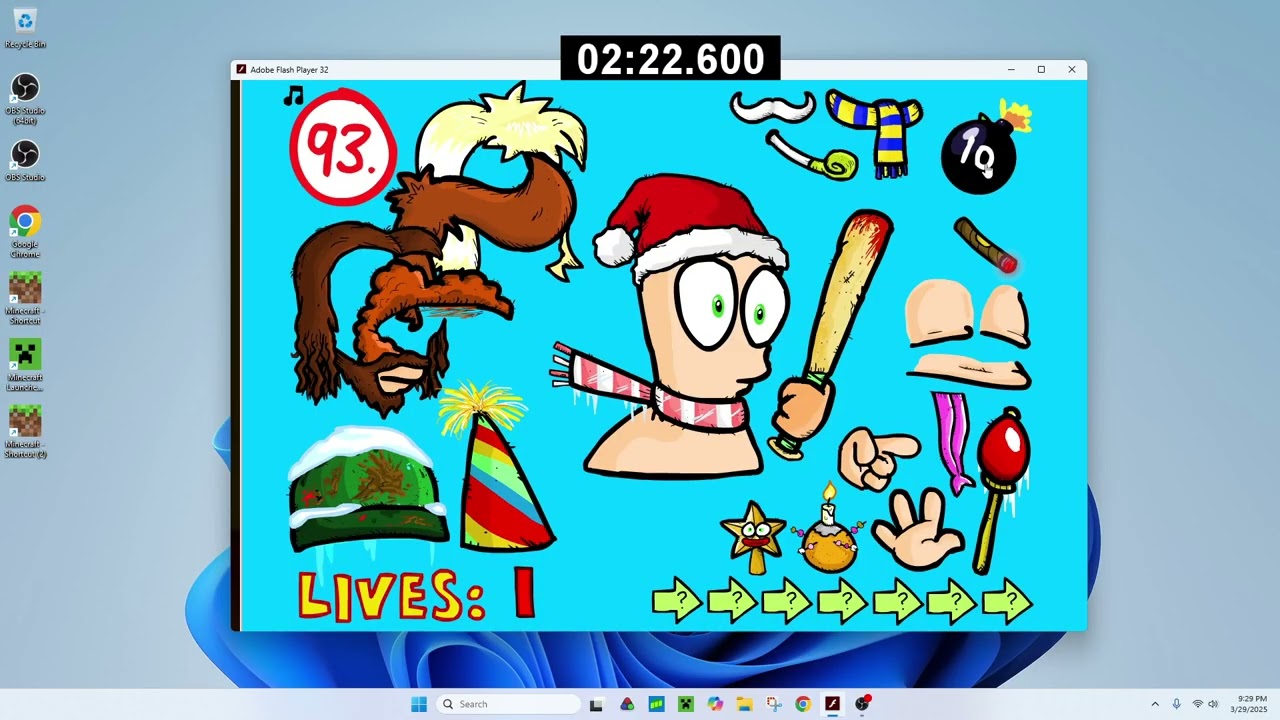 The Impossible Quiz Speedrun 4:20.733 (PB)