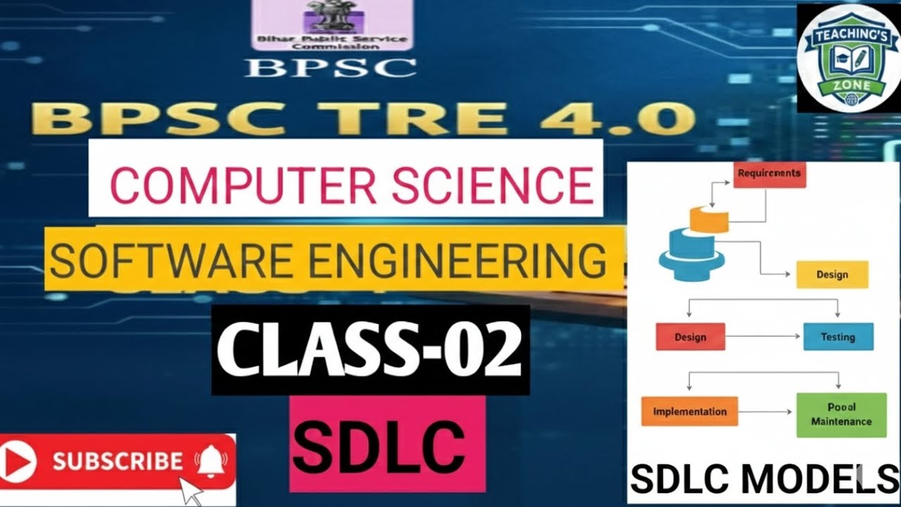 BPSC TRE 4.0 COMPUTER SCIENCE II SOFTWARE ENGINEERING II CLASS NO -02 #bpsc #bpsctre4#bssc_exam 