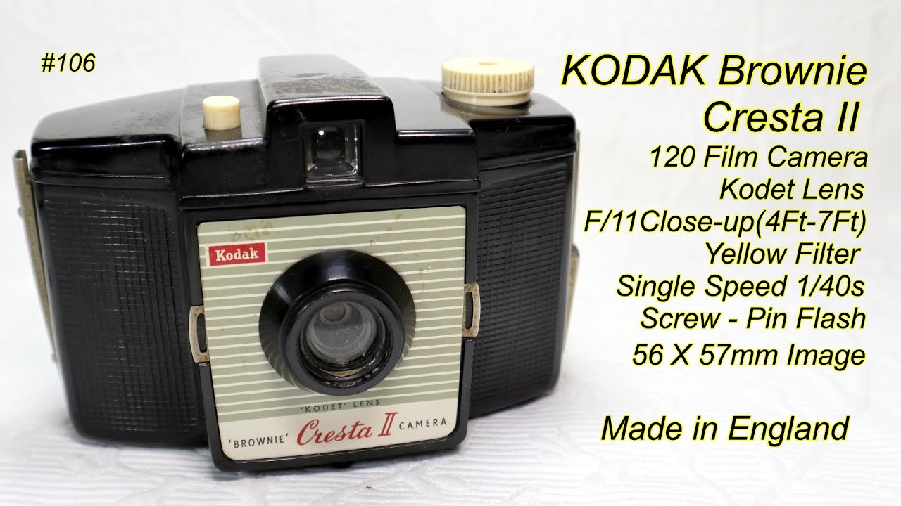 KODAK Brownie Cresta II.  1956