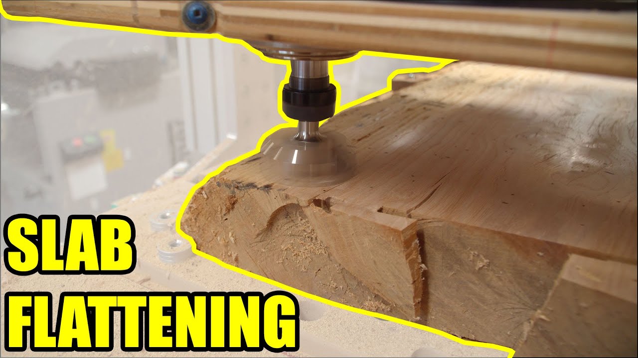 Testing a carbide insert slab flattening bit.. (SB25-2)