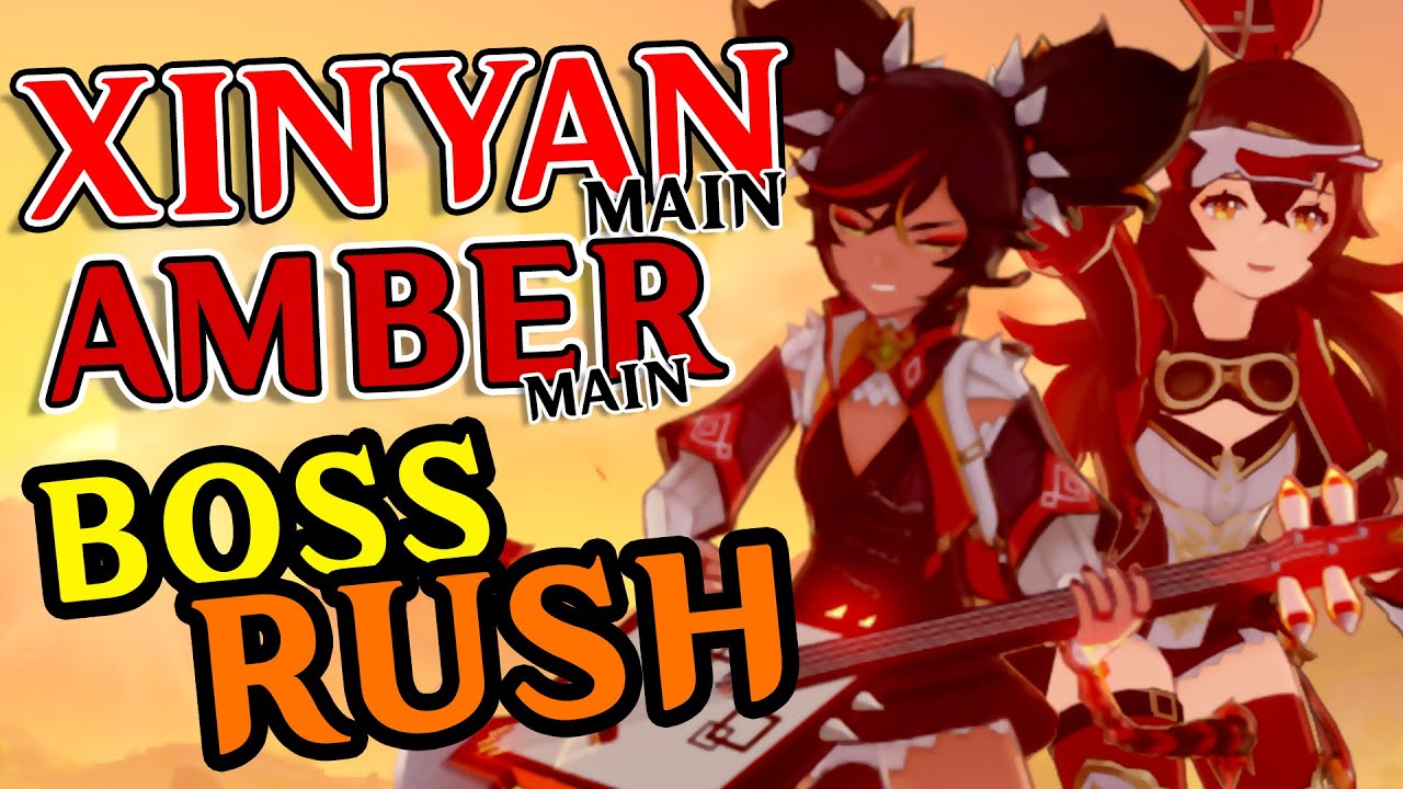 XINYAN & AMBER MAIN BOSS RUSH feat. @gibb!