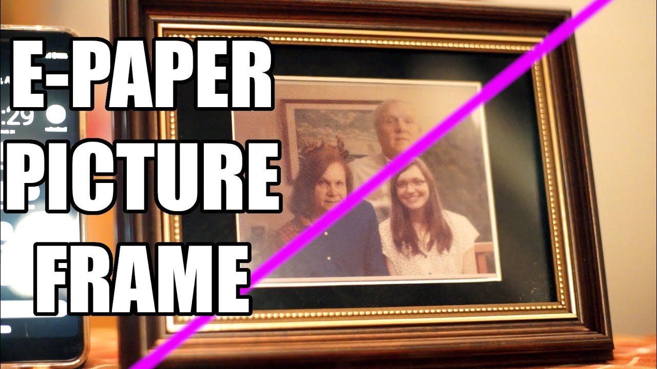 Trolling My Mom With an E-Paper Picture