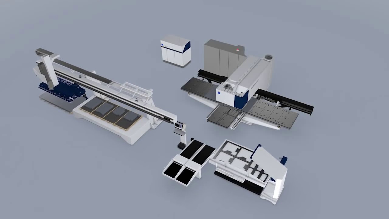 TRUMPF TruMatic 6000 Fiber Punch Laser Combination