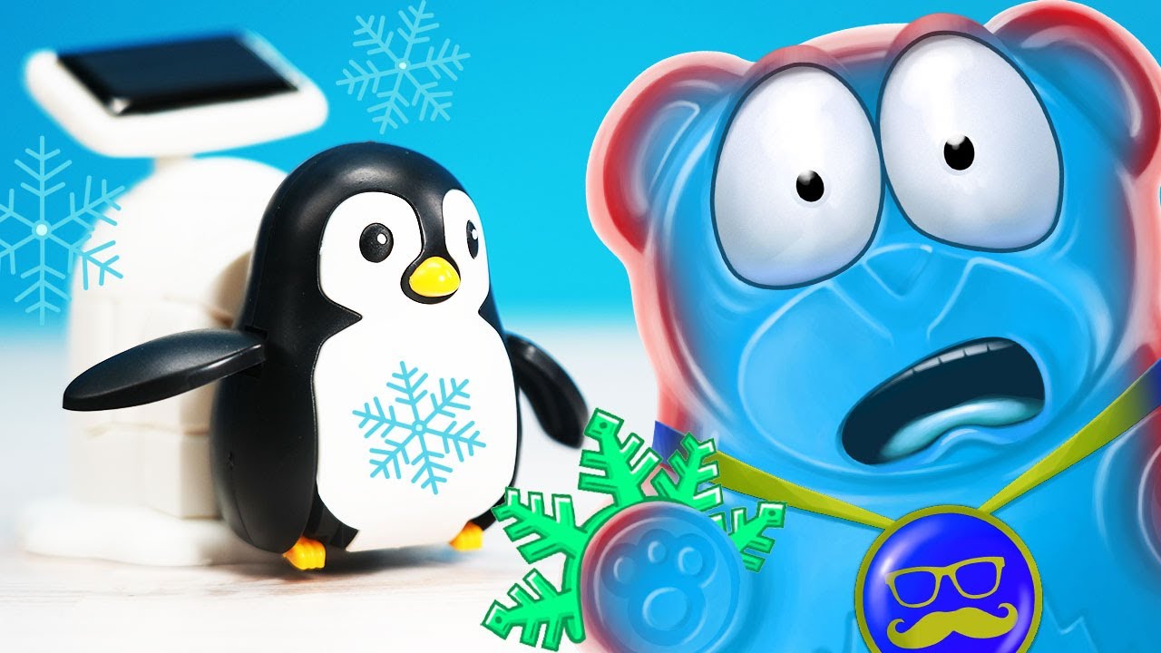 O URSINHO DE GELATINA VALERA E EU PEGAMOS UM PINGUIM