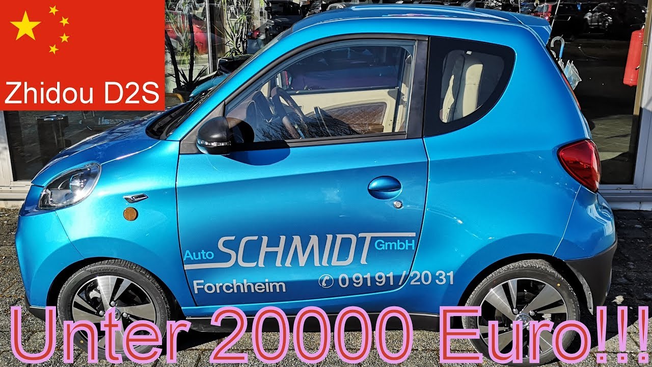 Zhidou D2S mini Elektroauto/Damen Probefahrt