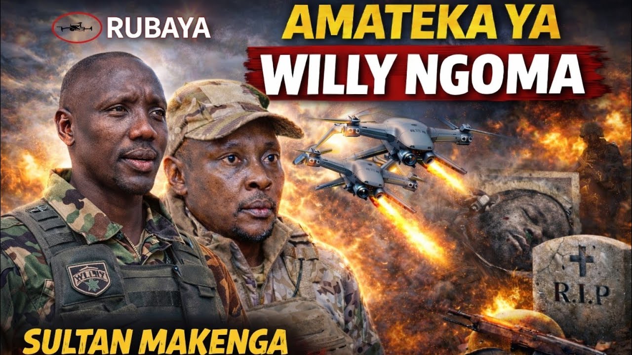UKO LT COL WILL NGOMA YARASHWE ARI KUMWE NA SULTAN MAKENGA..IYUMVIRE