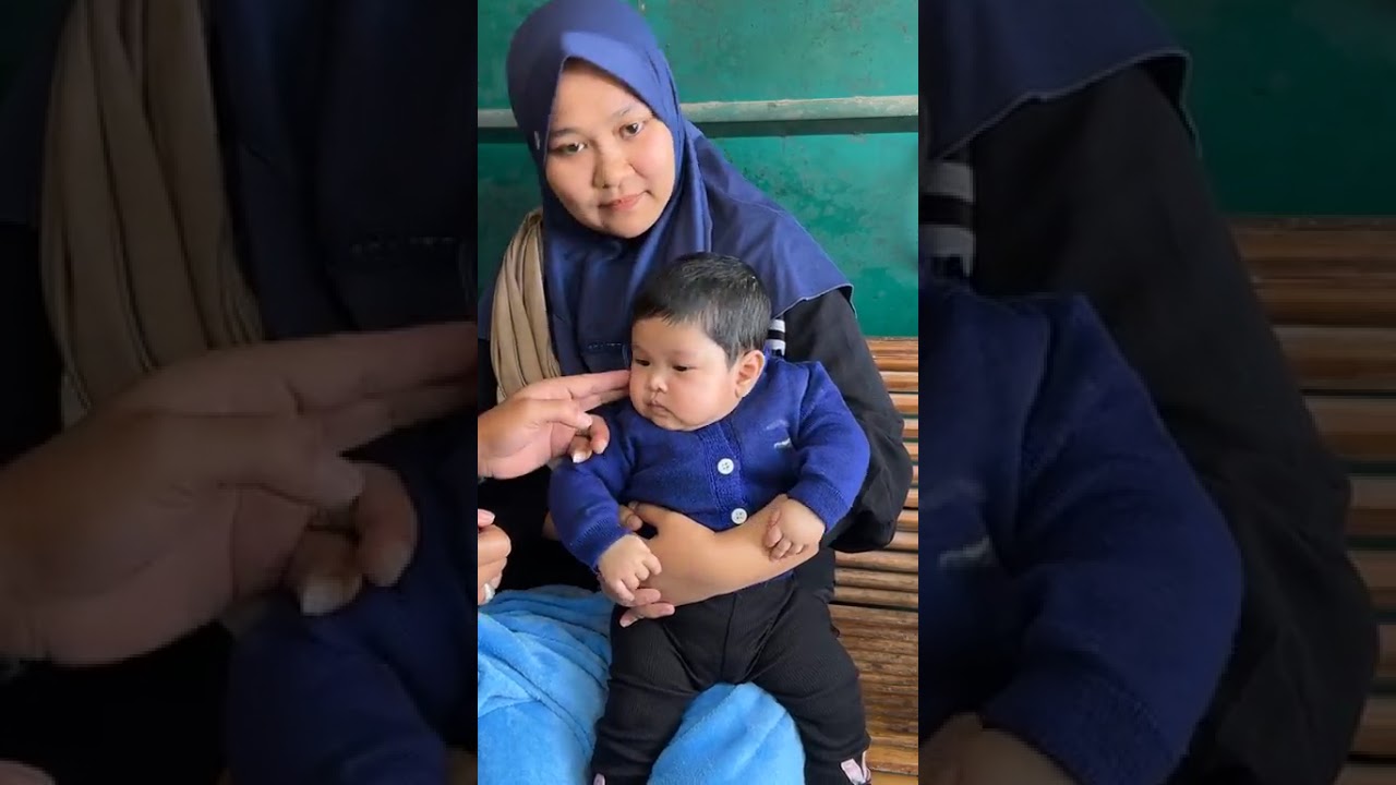 Baby ear piercing,Cute cry 💗💗🫣😱.