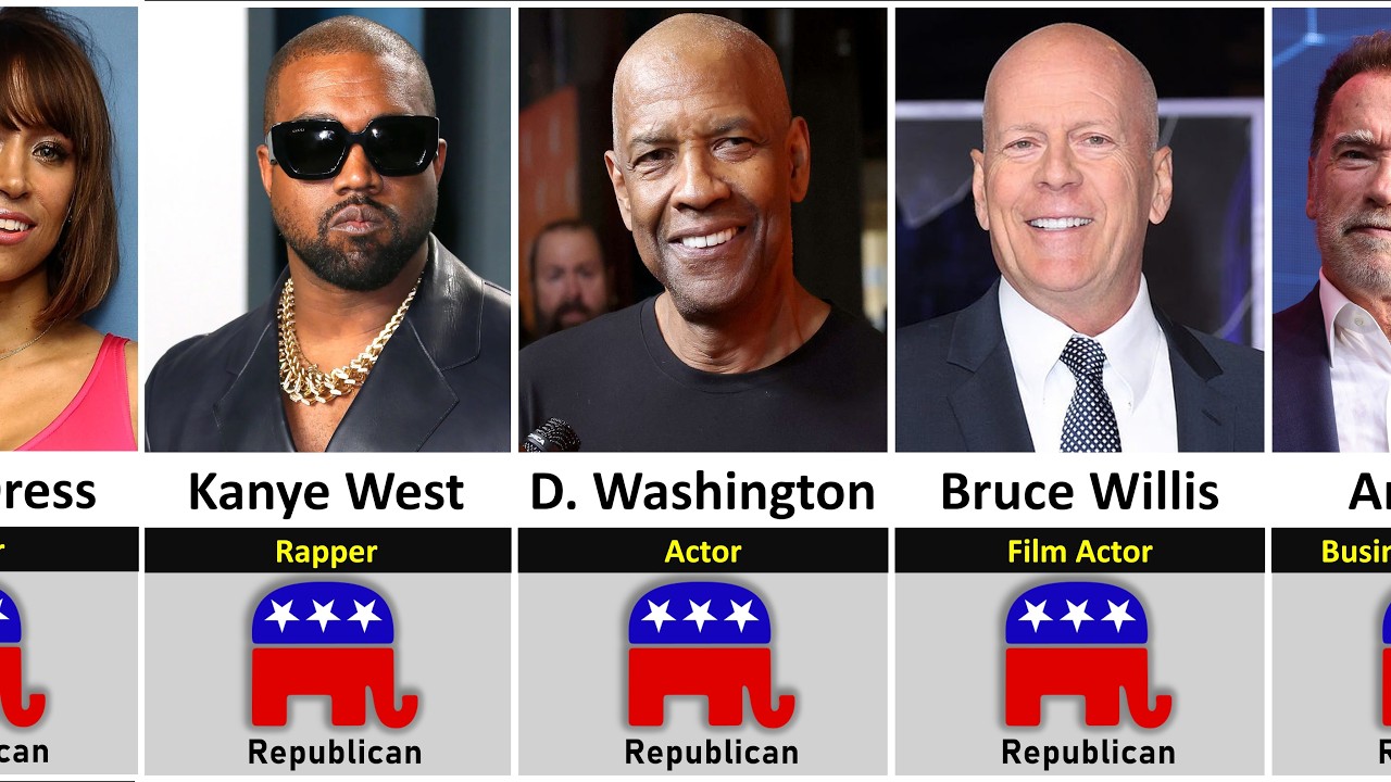 Famous Peoples You didn't Know were Republicans