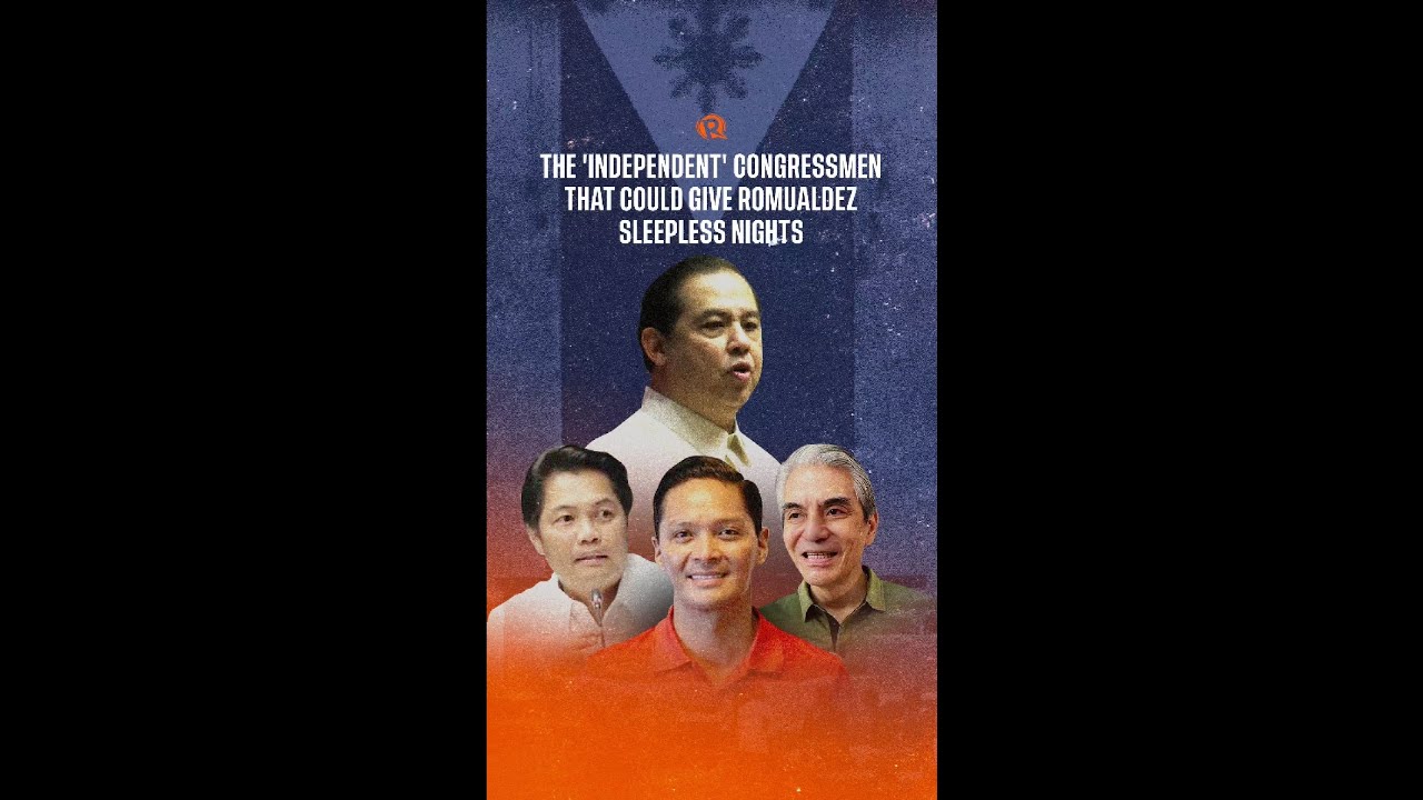 Meet the House's 'independent' lawmakers taking on Romualdez