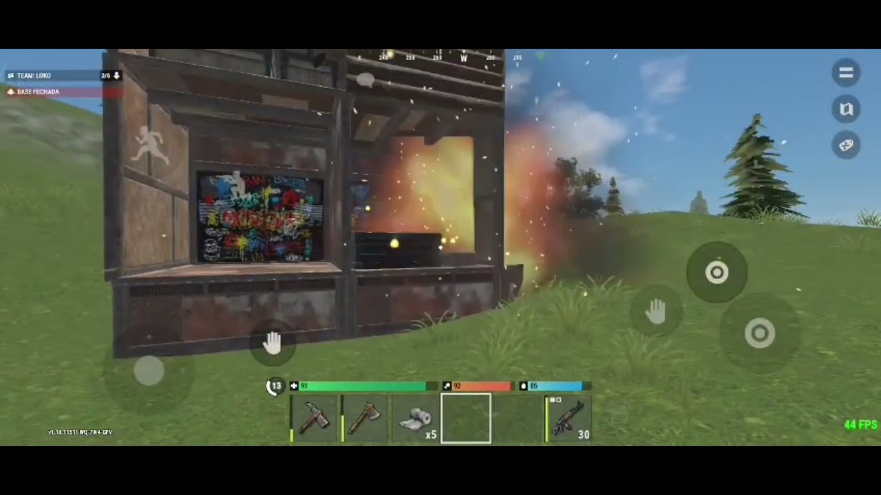 Raid oxide mobile #viral #viral #foryou #fpyシ #rustgame 