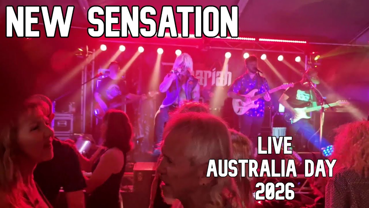 New Sensation (Live) | Zacariah | Australia Day 2026