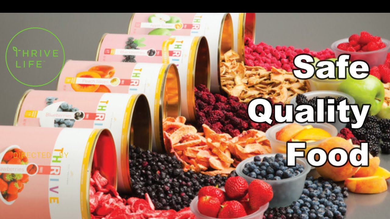 Thrive Life - SQFI Certified