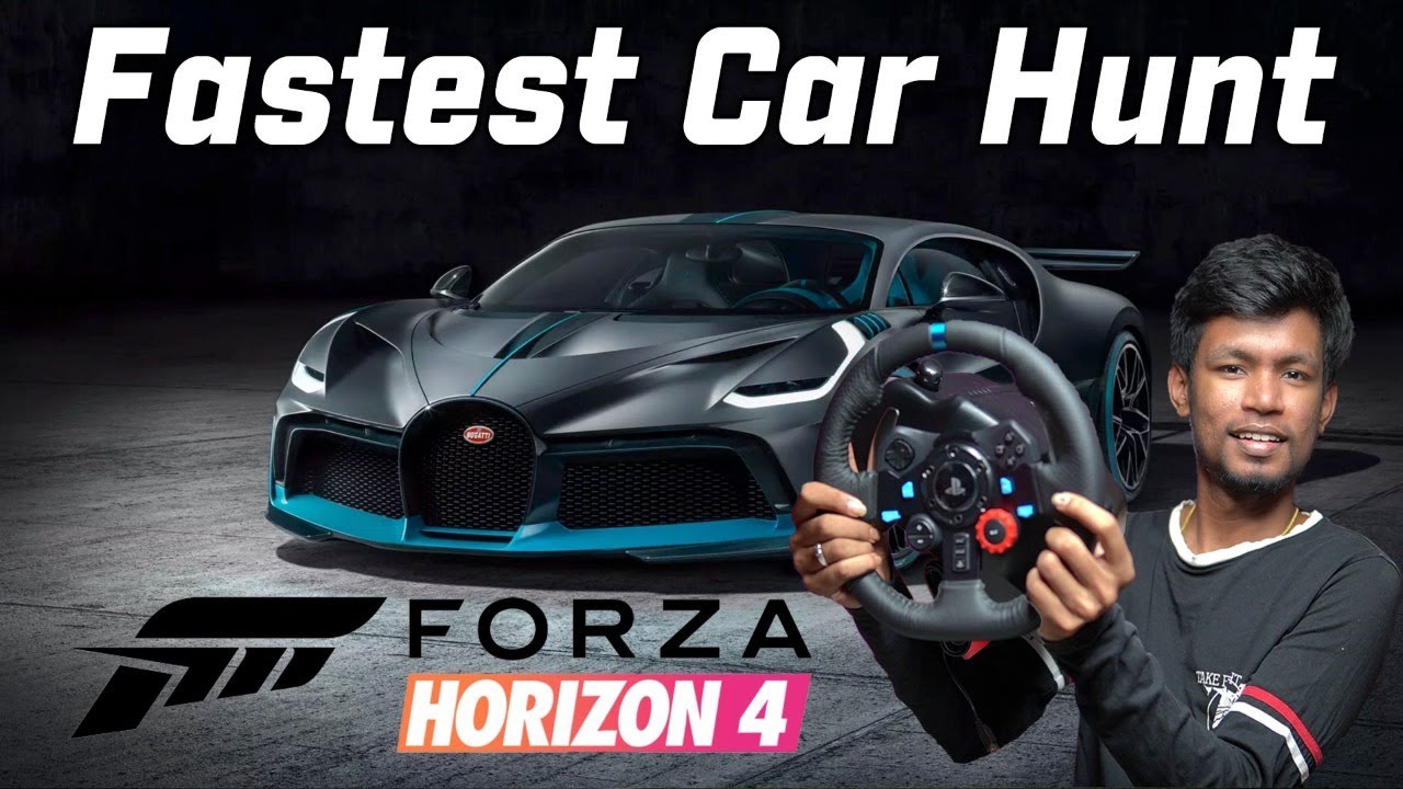 Forza Horizon 4 Going to Buy New Bugatti Divo with G29 Steering Wheel