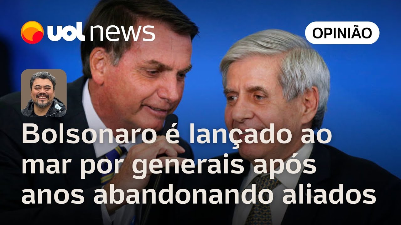Bolsonaro foi abandonado por generais em julgamento após anos abandonando aliados, analisa Sakamoto