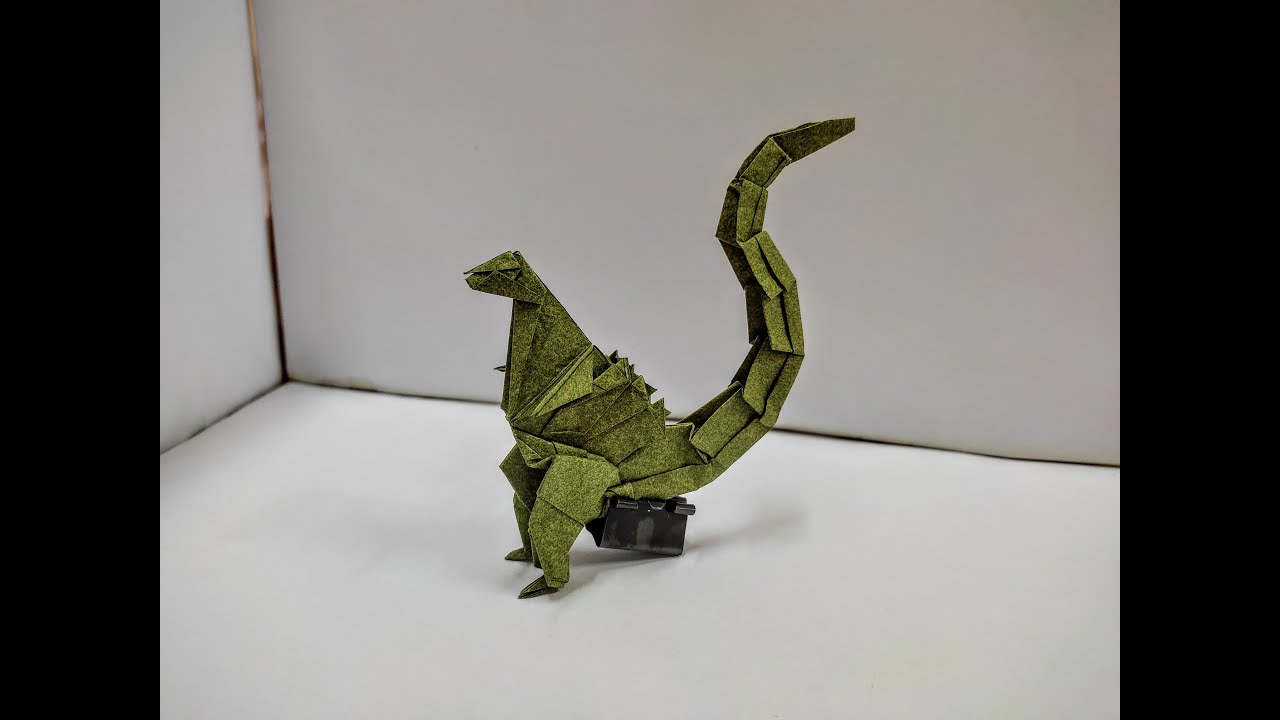 Origami Shin Godzilla | How To Fold An Origami Shin Godzilla Step By Step