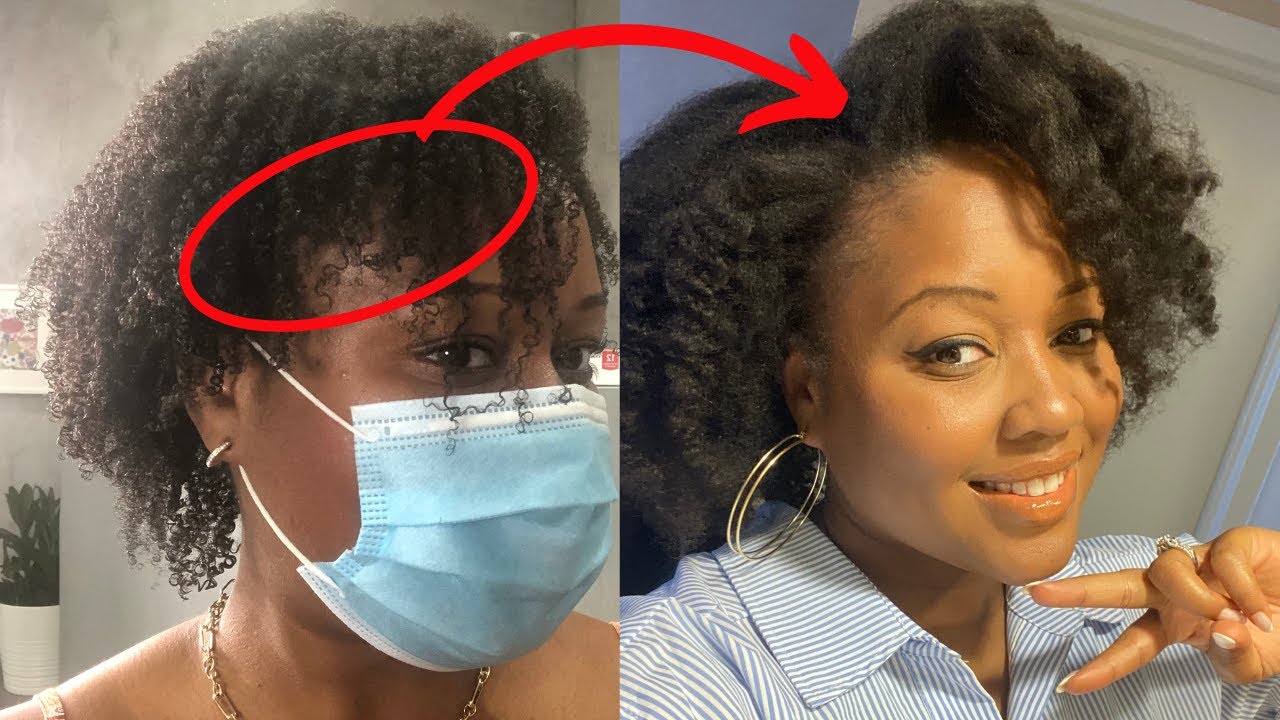 Women with THIN FINE NATURAL hair LOVE this Hairstyle and I can see why!