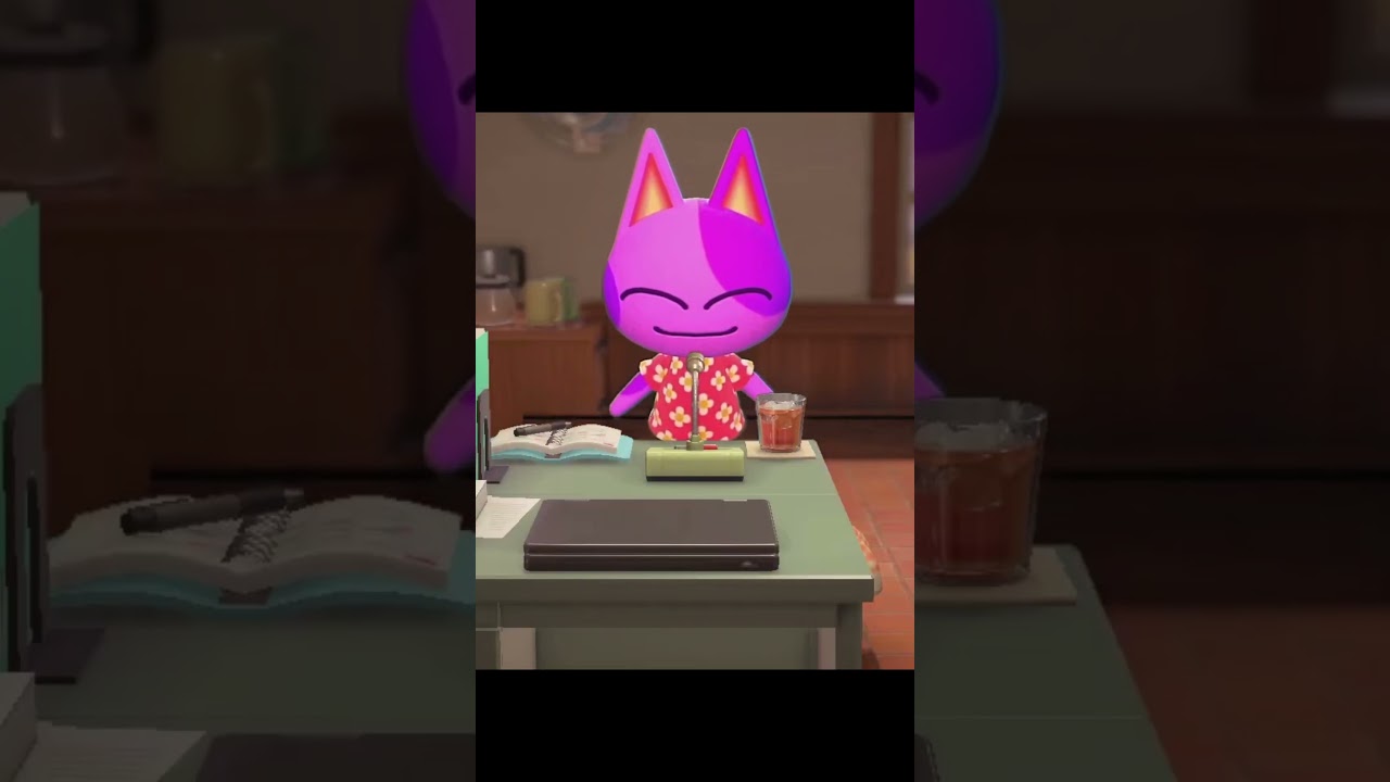 Villagers and Isabelle Singing Bubblegum KK at Broadcast Time