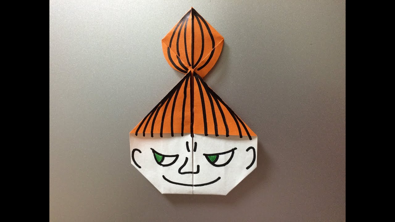 【かわいい】折り紙 リトルミイ　 ORIGAMI LittleMe
