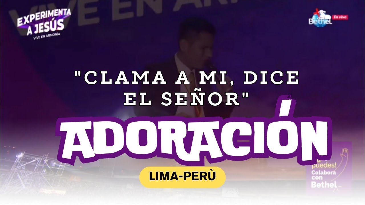 🙏 “Clama a Mí, Dice el Señor” | ADORACIÓN PODEROSA en la Convención de Jóvenes MMM último Servicio