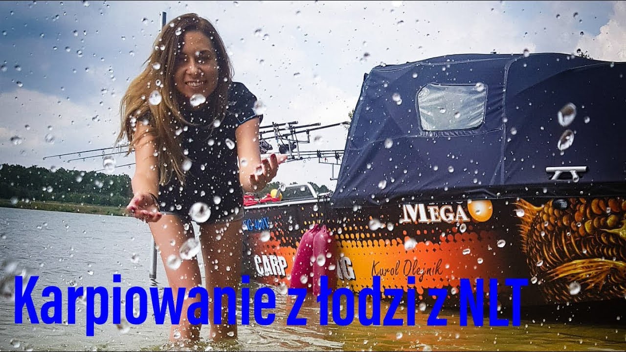 Karpiowanie z łodzi z NLT -  NLT.SKLEP.PL
