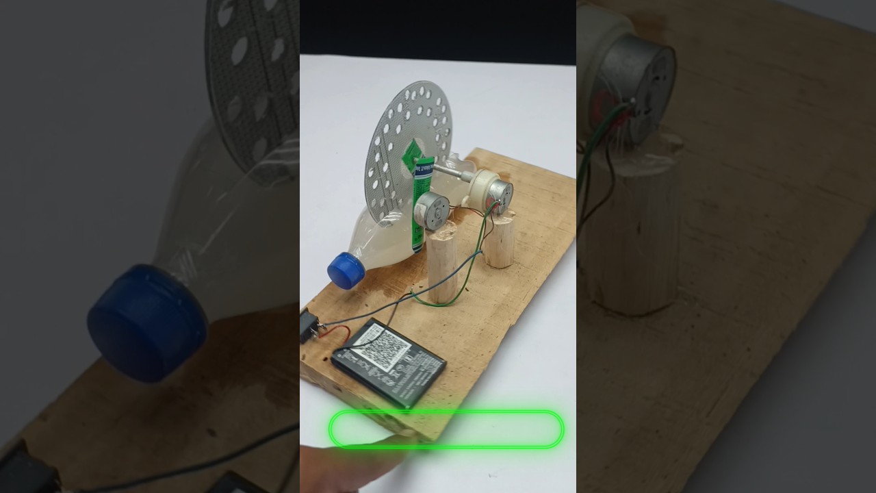 Automatic Bubble Machine Make At Home | Diy Automatic Bubble Machine #shorts