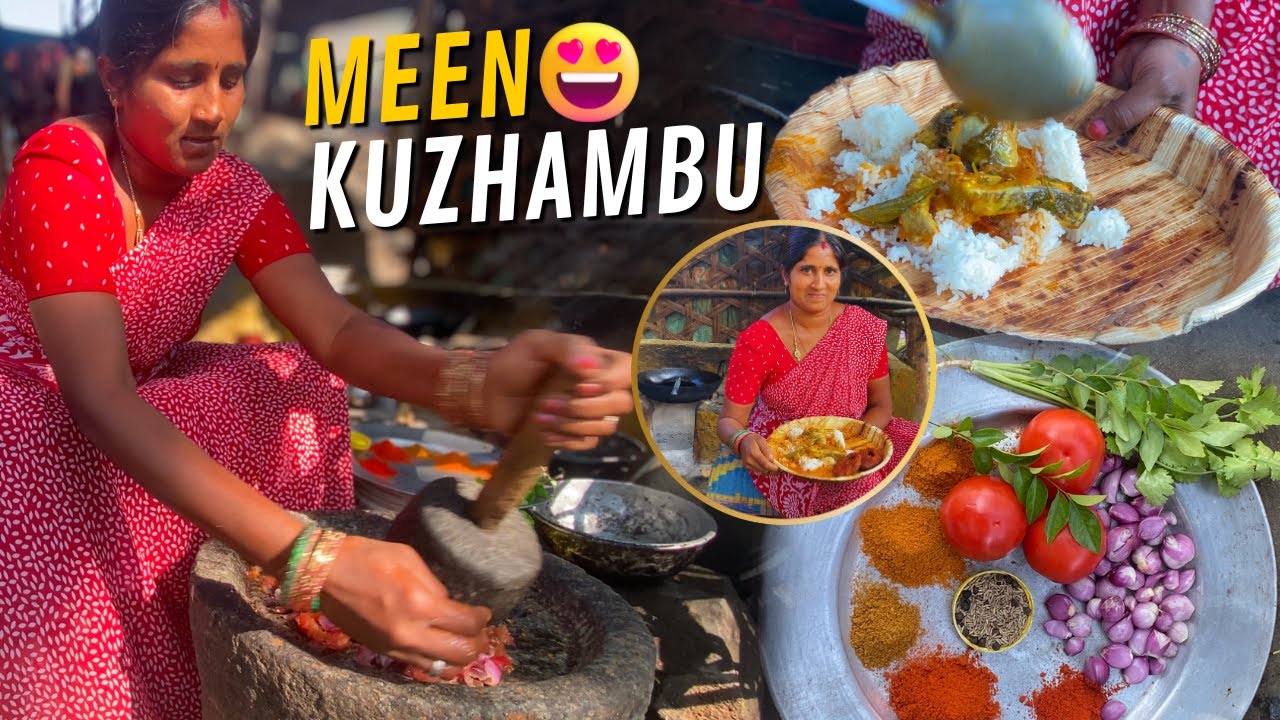 ✨Hogenakkal 😍🐟Kalpaasai Meen Kuzhambu | 🔥Fried fish With 🌾🍚Rice | 👩‍🍳Traditional Cook #fishcurry