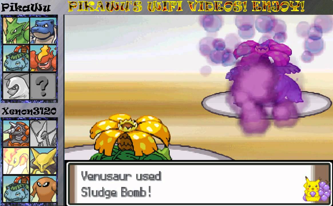 Pokemon Wifi Battle #22 [PikaWu Vs. Xenon3120] (UU)