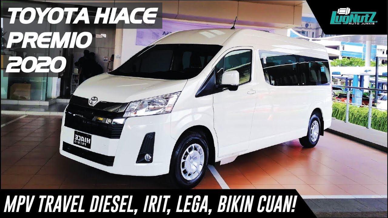 Alphard Kalah Gede + Diesel + Muat 12 Orang! Hiace Premio Siap Usaha!