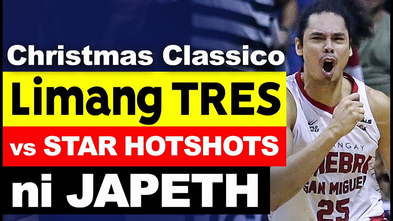 LIMANG 3-points ni Japeth Aguilar | Ginebra vs Star Hotshots (Purefoods) - Manila Classico Throwback