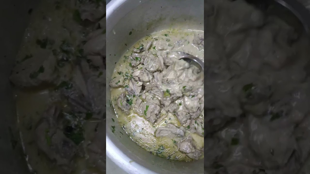 (Desi Style): Shahi White Chicken Korma | Bilkul Restaurant Jaisa! 🤤