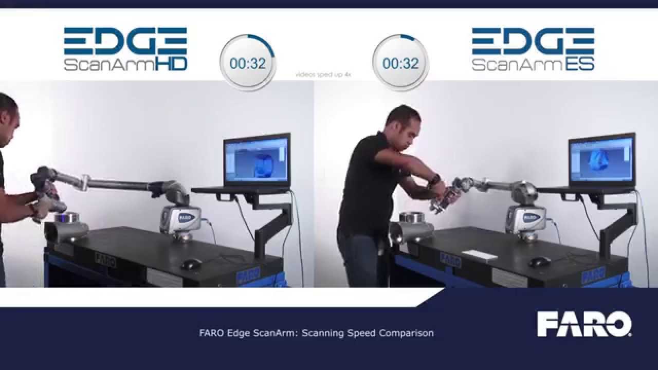 FARO Edge ScanArm HD Speed Test