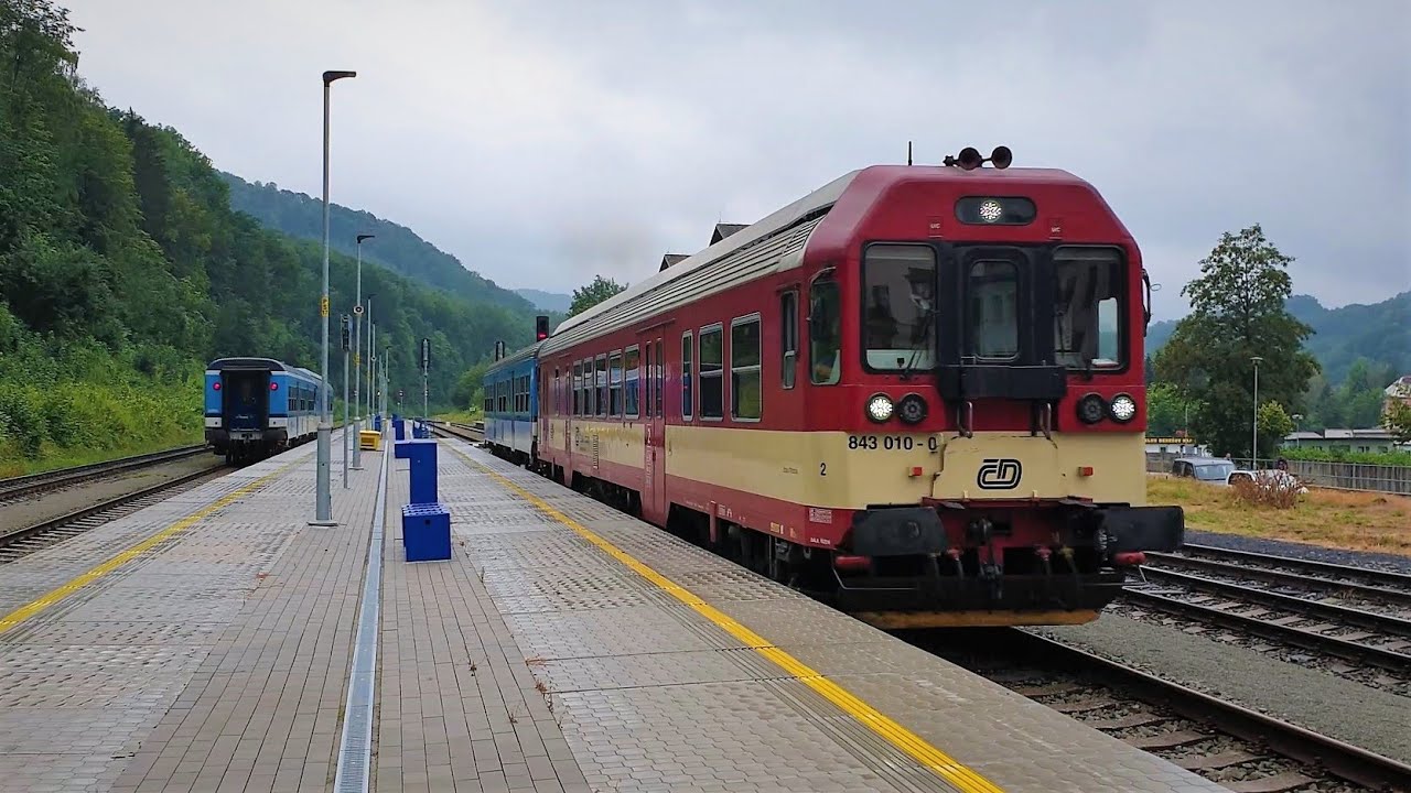 Benešov nad Ploučnicí - vlaky a hlášení (HIS)