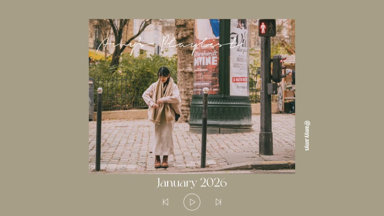 🎧January Playlist: Starting over is how the heart learns to find courage and begin again 